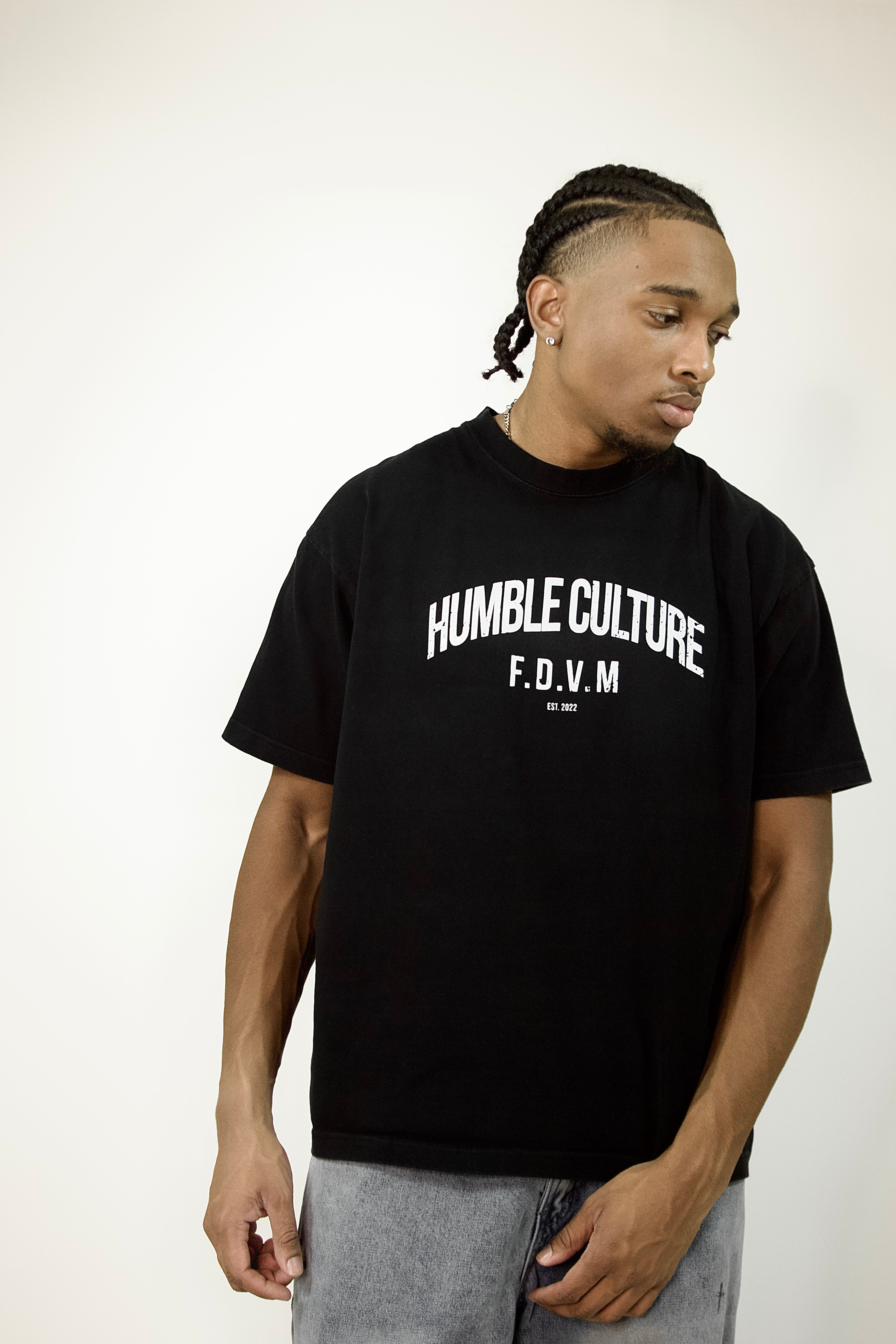 FDVM Tee (Black) – Humble Culture
