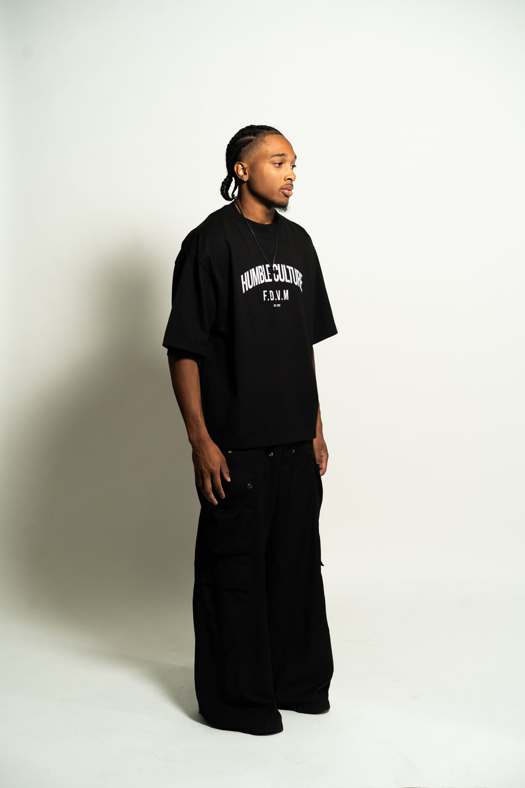 Flexing Doesn't Validate Me T-shirt Black