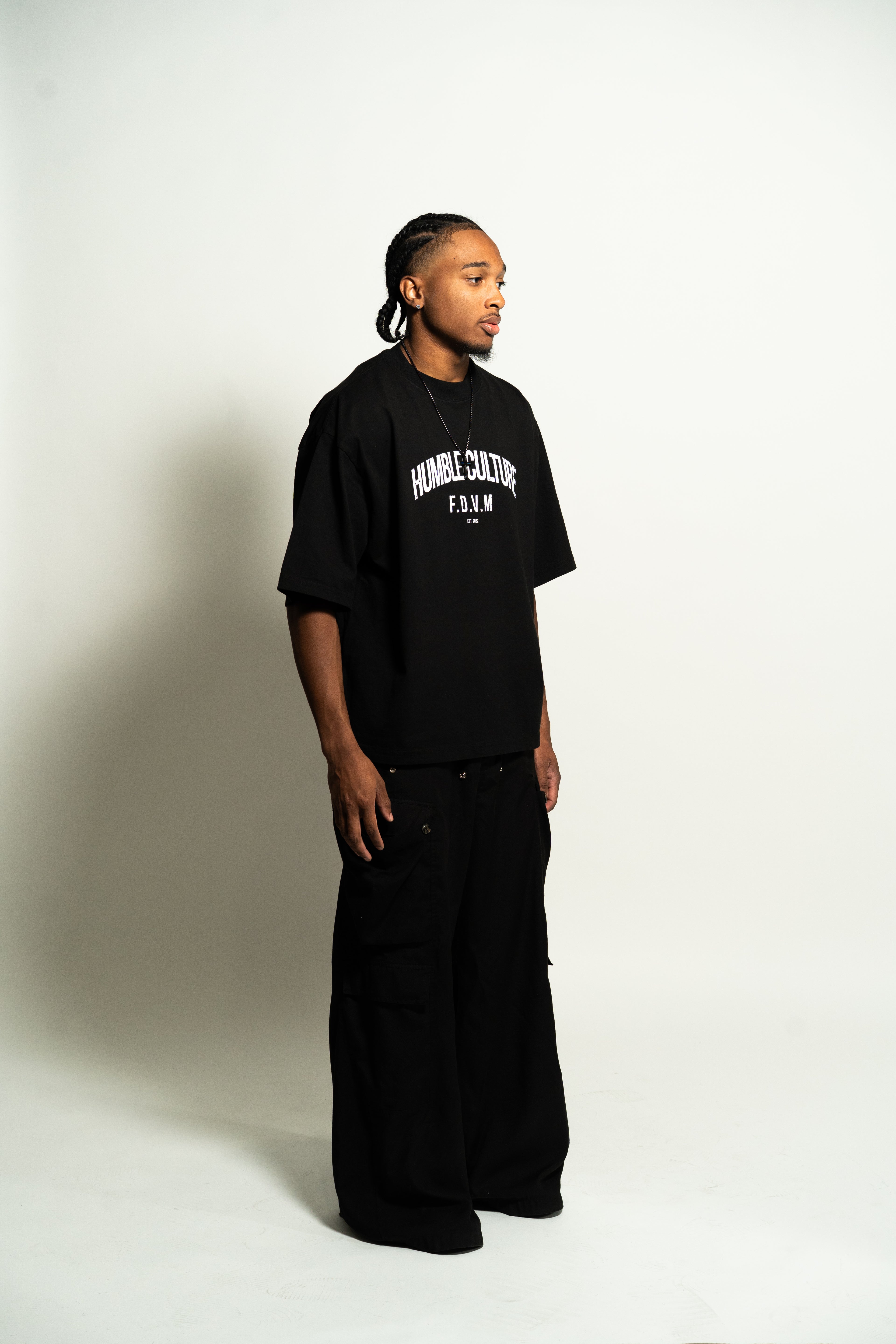 Flexing Doesn't Validate Me T-shirt Black
