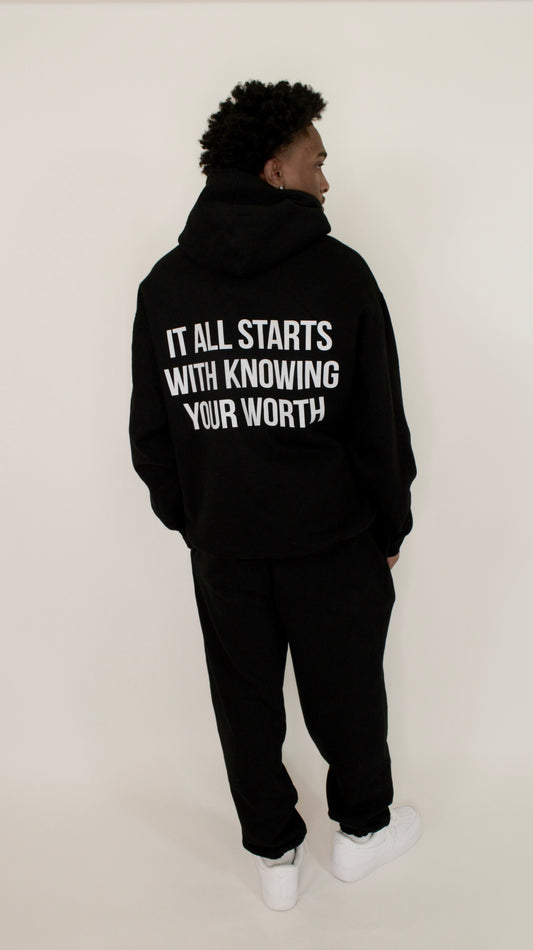 It Starts With Hoodie (Black)