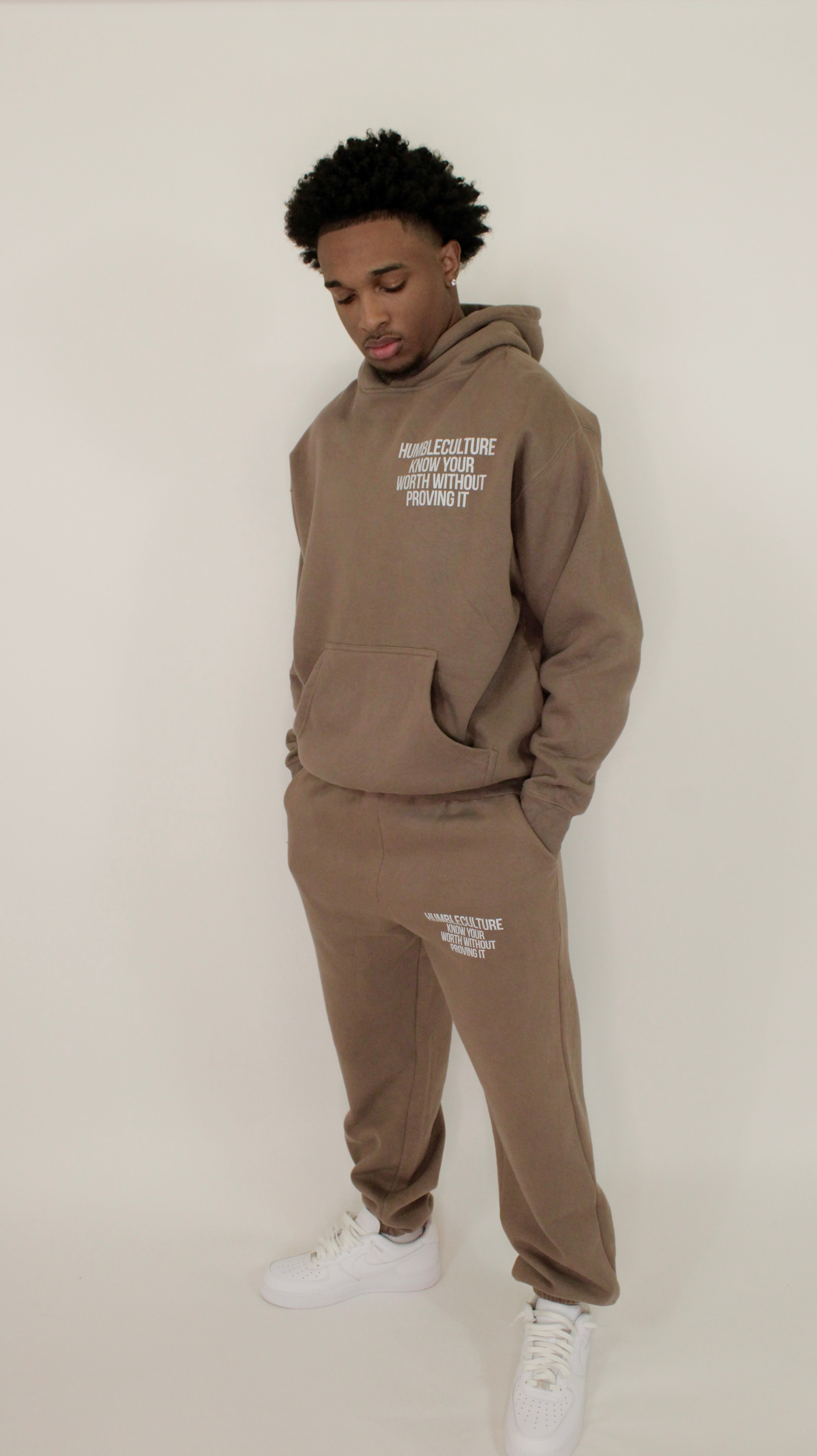 It Starts With Sweatpants (Brown)