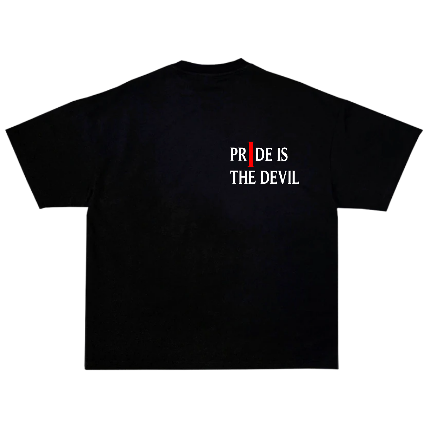 Pride Is The Devil Heavyweight Tee (Black)