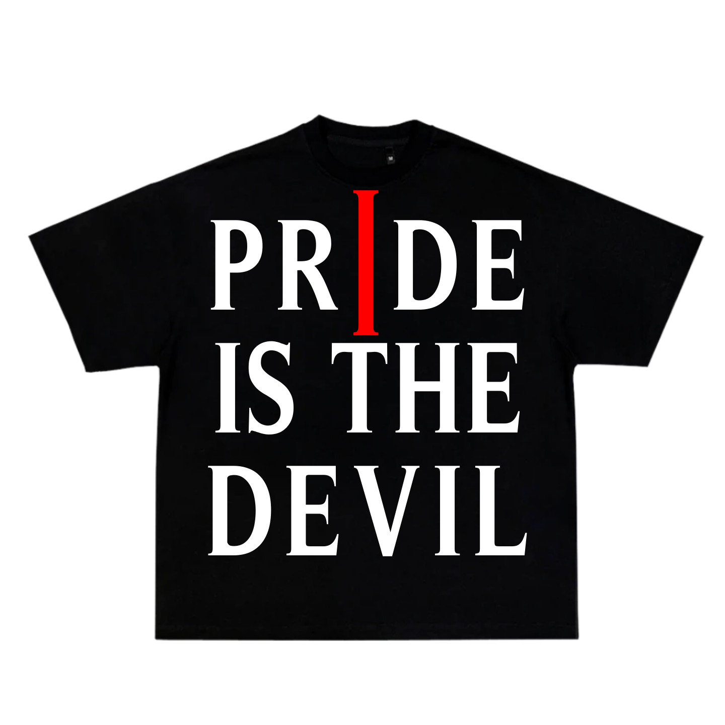 Pride Is The Devil Heavyweight Tee (Black)